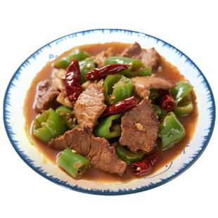 农家小炒肉预制菜料理包半成品辣椒川味家庭加热即食高端档商用批
