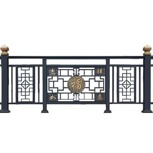 顿致铝艺顶楼护栏阳台别墅户外栏杆高端庭院铝栅栏铝合金露台围栏