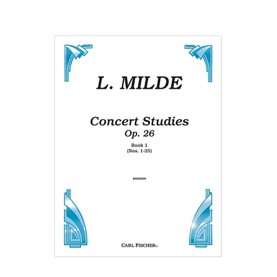 米尔德巴松管音乐会练习曲集