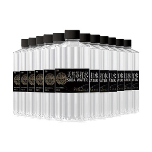 凡山天然苏打水无糖无汽无添加瓶装饮用水弱碱性含锶非矿泉水整箱