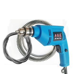 电动管道疏通机厨房下水道疏通神器一炮通厕所马桶疏通器专业工具