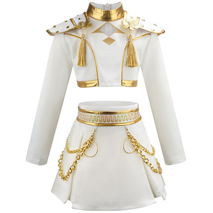 猎魔女团cos服K-POP韩流巨星鲁米佐伊米拉cosplay打歌舞台服套装