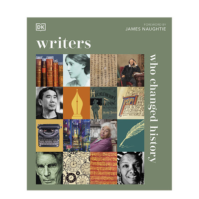 【预售】【DK History Changers】改变历史的作家 Writers Who Changed History 原版英文文学传记 正版进口图书