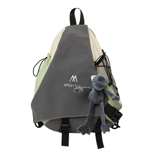 潮牌胸包女大容量户外运动弓箭包徒步登山双肩包工装骑行斜挎包男