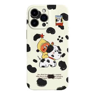 【偷看】趣味斑点狗狗适用iPhone17/16pro手机壳华为pura70苹果14/13红米k80可爱vivoX200软opporeno12畅享70