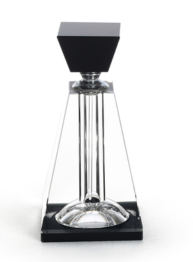 轻奢水晶香水瓶装饰摆件