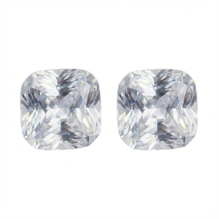 美甲钻饰品珠宝级高精碳锆爆闪冰花切指甲K9钻石装饰品透明小配饰