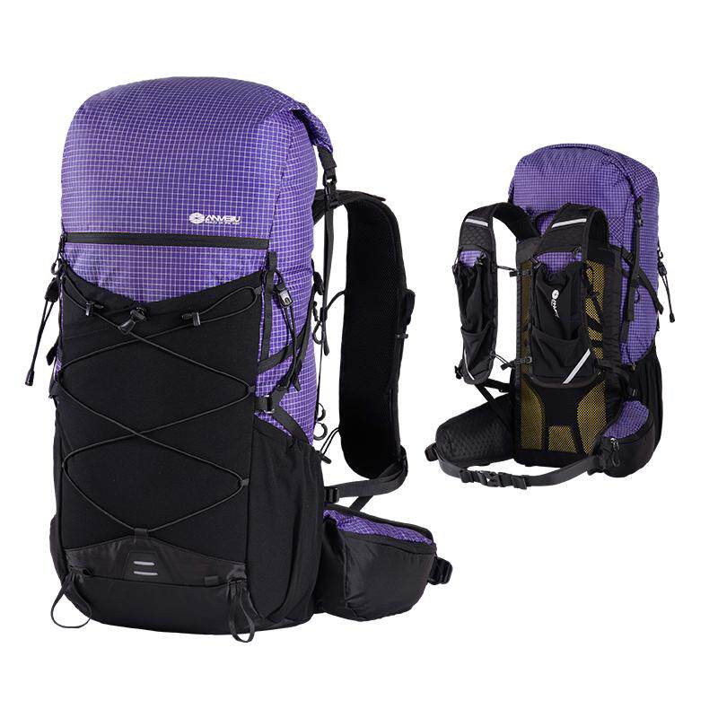 安美路轻便登山徒步双肩背包40L