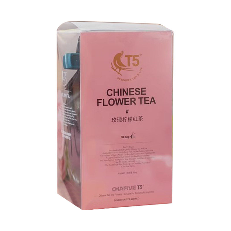 玫瑰红茶组合花茶茶包柠檬茶
