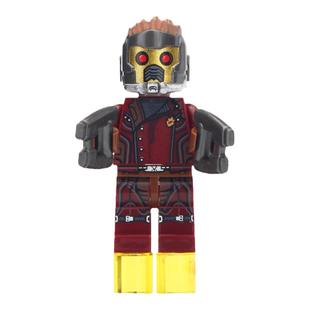 中国积木复仇者联盟第三方无限战争灭霸钢铁侠星爵玩具积木小人仔