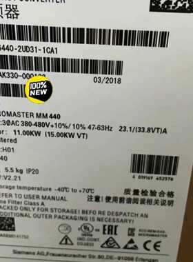 【询价】6SE6440-2UD31-1CA1适用