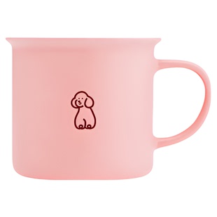 seeu小奶油马克杯小狗咖啡杯水杯早餐牛奶杯情侣礼物伴手礼270ml