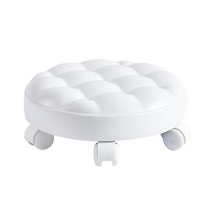 美缝凳家用带轮小凳子静音滑轮凳矮凳圆凳移动万向轮换鞋凳客厅凳