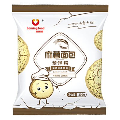麻薯预拌粉面包烘焙原材料家用