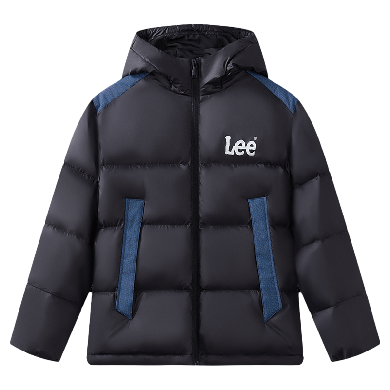 Leekids儿童连帽蓄热羽绒服