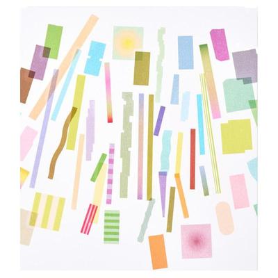 韩国彩色标记贴纸手账素材装饰