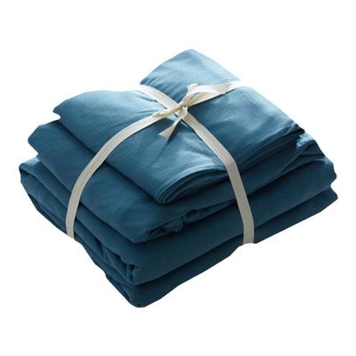 无印良品天竺棉棉针织超柔四件套