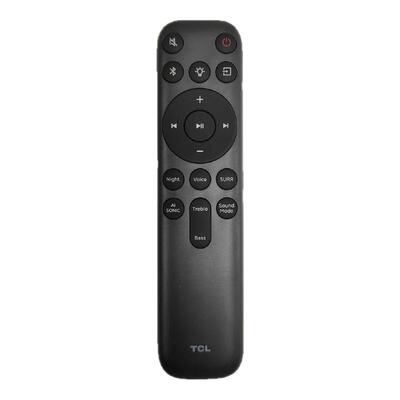 TCL回音壁低音炮遥控器适用于Q85H Pro S45H S4210 S210W S55H S系列2.0/2.1通道条形音响系统