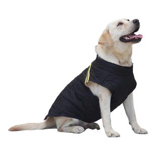 狗狗衣服秋冬加绒加厚保暖马甲棉衣拉布拉多金毛罗威纳大型犬