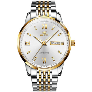 2026新款欧利时男款手表机械表正品中老年全自动简约夜光品牌腕表