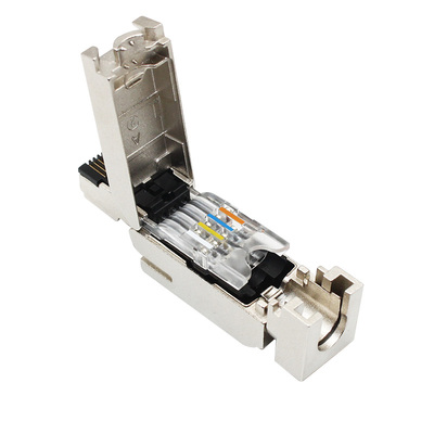 超五类屏蔽网线插头rj45