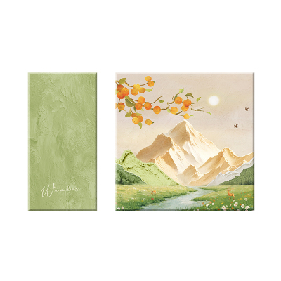 【小红书推荐】日照金山餐厅挂画