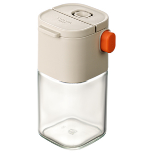 盐罐定量控盐玻璃调料罐食品级调味罐家用调料盒厨房烧烤调料瓶