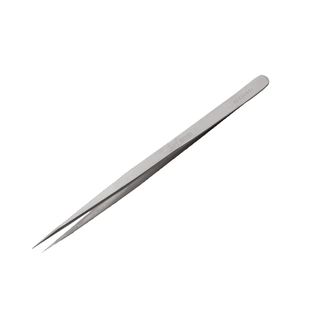 波斯不锈钢镊子弯头细尖头防静电小镊子燕窝挑毛粉刺夹维修工具