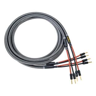 Mps发烧级6N无氧铜HiFi音响后级音箱功放机喇叭线专用连接音频线
