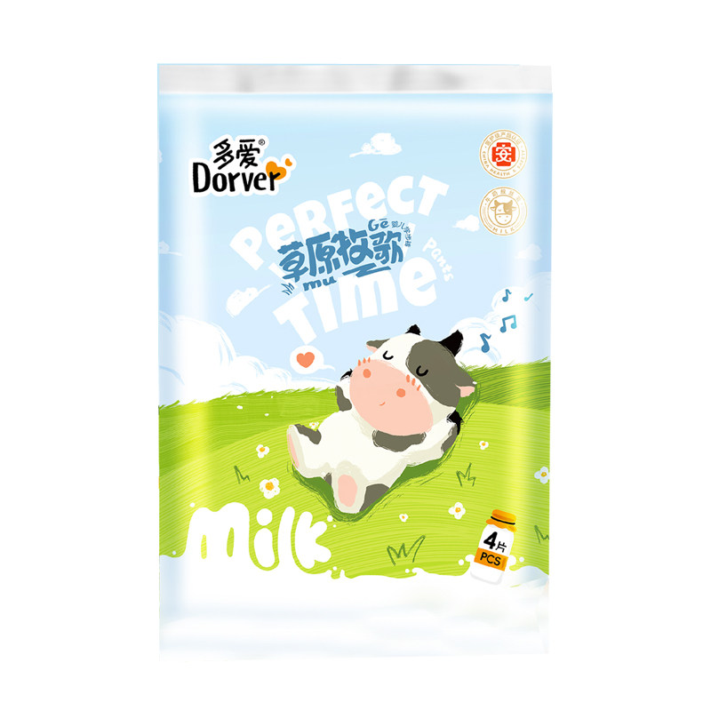 多爱纸尿裤拉拉裤牛奶裤
