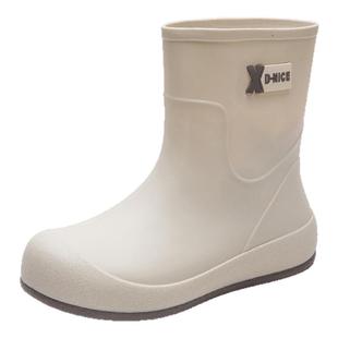 柠小七雨鞋女防滑短筒低帮雨靴女士厨房工作胶鞋防水鞋钓鱼涉水靴