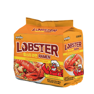 韩国八道paldo干拌面韩式速食方便面龙虾味泡面夜宵辛拉面袋装