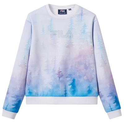 FILA斐乐女中大童套头卫衣