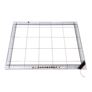 超大书法挂线尺带线珠儿书法刻度尺打格神器免画格尺子书法打格尺