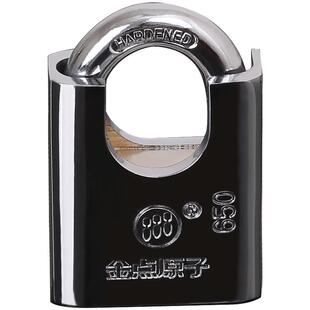 金点原子防盗门挂锁 超B级月牙锁具 仓库铁门 学校宿舍小挂锁3640