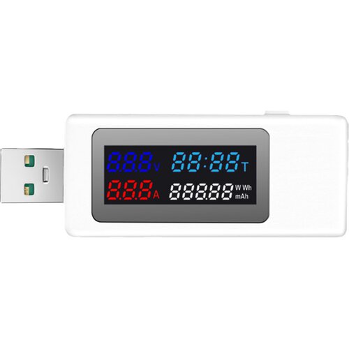 高精度usb手机充电器电压电流表电流检测器检测仪容量维修测试仪