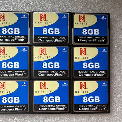 【询价】NETLIST工业级CF卡8GB，工控设备储存卡，正常使用适用