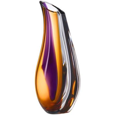 进口水晶客厅轻奢风艺术玻璃花瓶