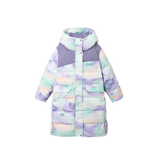 商场同款热壳羽绒巴拉巴拉儿童羽绒服女童长款外套2025冬新款童装