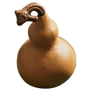 梵悦创意精品紫砂葫芦茶宠手工柿子唯美文艺茶宠茶盘摆件茶道配件