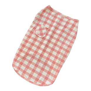 狗狗衣服中大型犬春秋德绒背心拉布拉多金毛萨摩保暖边牧格子马甲