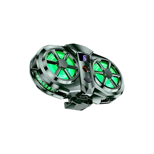 直播专用】手机散热器降温神器半导体制冷超静音冰封背夹一体支架带风扇主播打游戏适用苹果小米黑鲨iqoo红魔