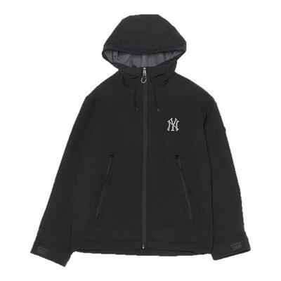 MLB官方 男女情侣纯色冲锋衣防水防泼水夹克外套25秋季新款WJB07