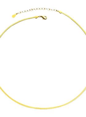 锁骨高级感设计蛇骨项链轻奢小众