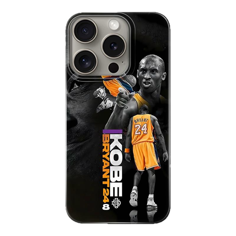 NBA球星magsafe适用苹果15手机壳磁吸iphone15promax科比14p菲林全包15plus篮球14pro外壳十五13pm防摔11男生