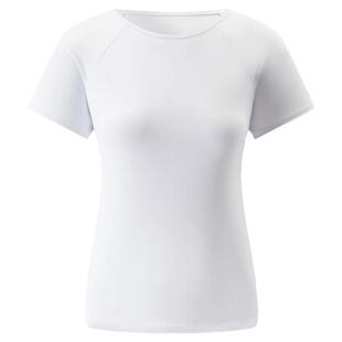 拇指白小T速干短袖T恤女春夏季舒适百搭亲肤纯色圆领上衣