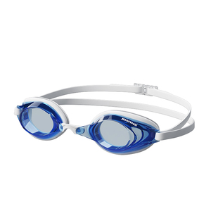 swans泳镜青少年竞速高清防水防雾男女童专业比赛srx游泳眼镜套装