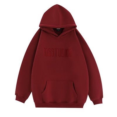 INSstudios立体刺绣LOGO卫衣