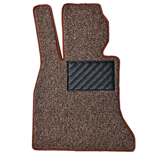 汽车丝圈脚垫单片主驾驶单层驾驶位地垫前后排地毯式包边专用车垫
