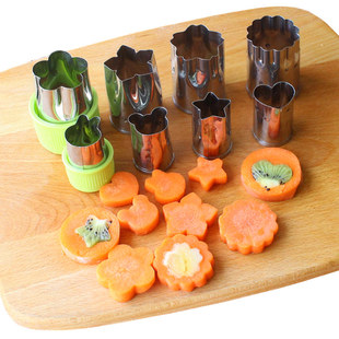 蔬菜水果切花器做菜花样工具馄饨造型模具压花刀卡通拼盘辅食模具